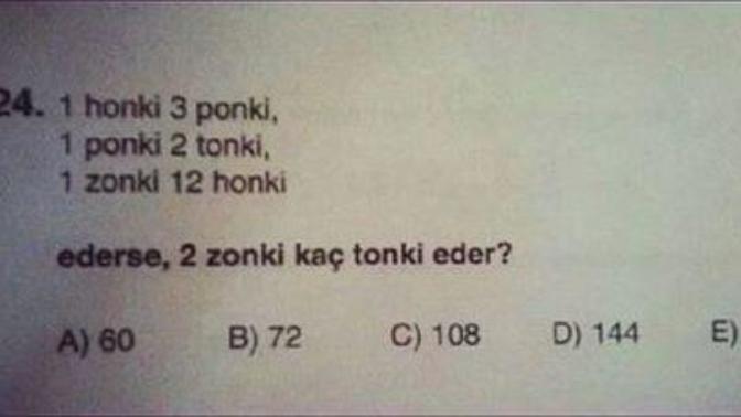 2 zonki kaç tonki eder?