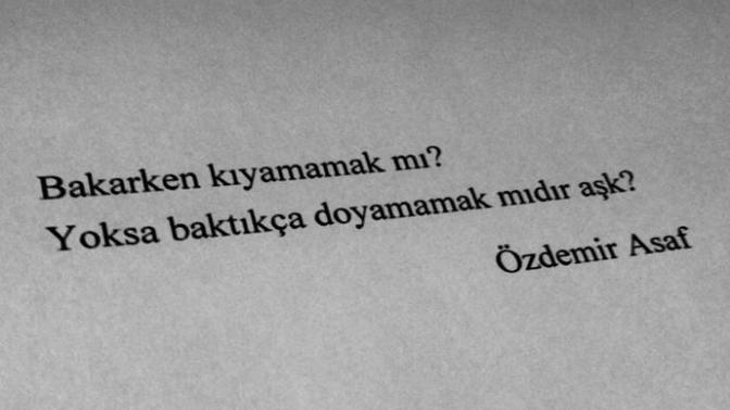 En Sevdiğiniz Şiir Dizeleri?