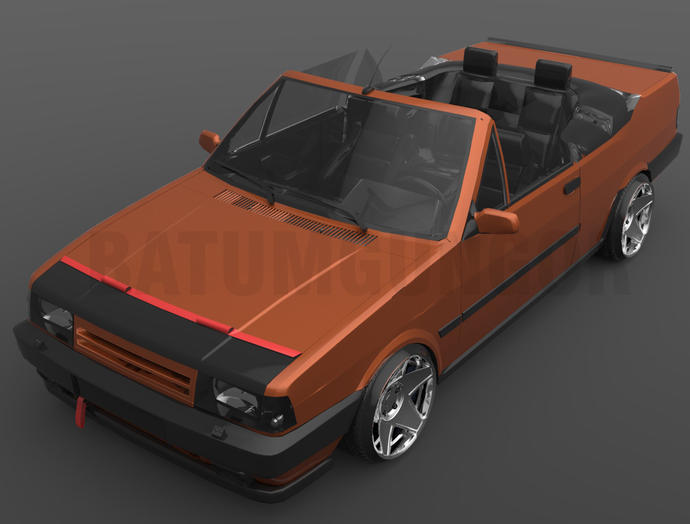 Tofaş Şahin Cabrio çizimi nasıl olmus?