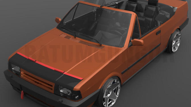Tofaş Şahin Cabrio çizimi nasıl olmus?
