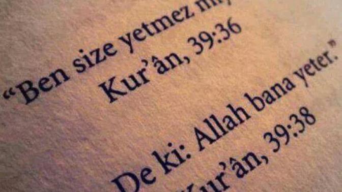 Allah (c. c) kuluna yetmez mi? Allah (c. c) kuluna kafi değil mi?