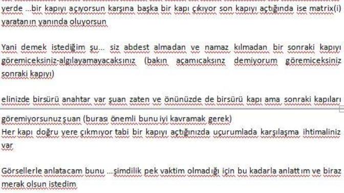 Matrix filmi ve kuran birbiriyle ilişkili bir şey olabilir mi sizce “OKU”?