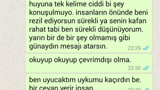 Sinir hastası eden bu terbiyesiz insana ne denir şimdi?