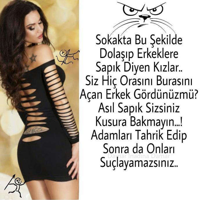Siz hiç orasını burasını açıp gezen erkek gördünüz mü ?