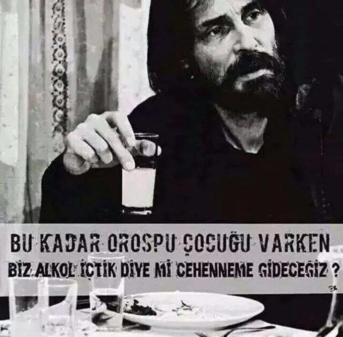 Bu kadar O.ç Varken , Biz alkol içtik diyemi Cehenneme gireceğiz.?