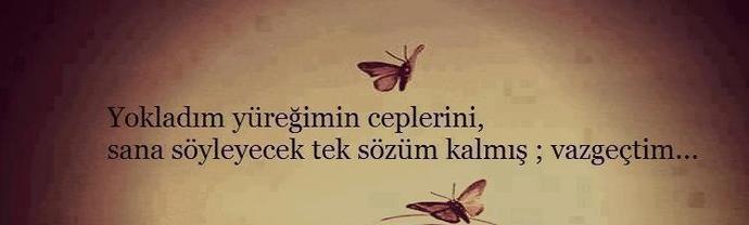 Ne zaman vazgeçersin, yorulduğunda mı yoksa karşılık göremediğin zaman mı?