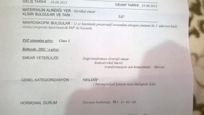 Smear Testi Hakkında?