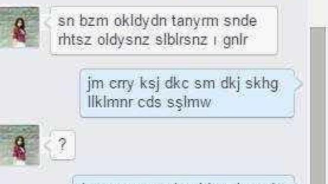 Mesajlarda sessiz harfleri yazmayanlara sinir oluyor musunuz (Uff snne be slk:s)?