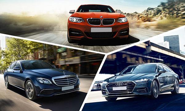 bmw mi mercedes mi audi mi
