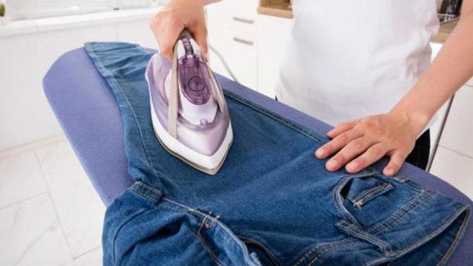 Pantolondaki ütü parlaması nasıl geçer?