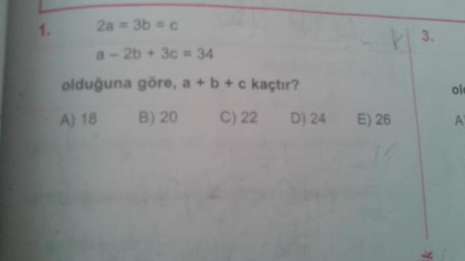 Oran Oranti sorusu?