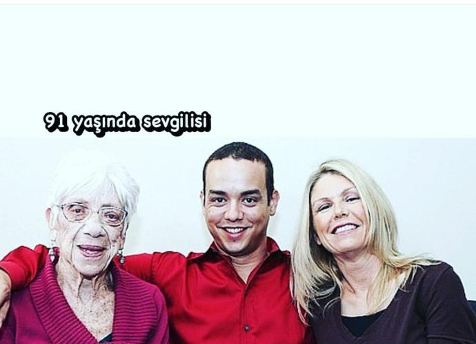 "Erkekler ya sarışın ya esmer sever ben yaşlı severim" diyen beyfendi?