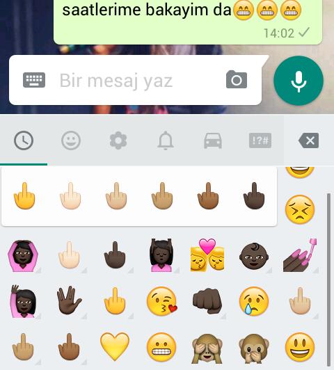 Whatsapp'ın ırkçı emojileri hakkında ne düşünüyorsunuz?