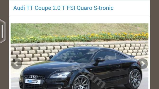 Audi tt mi rcz mı?