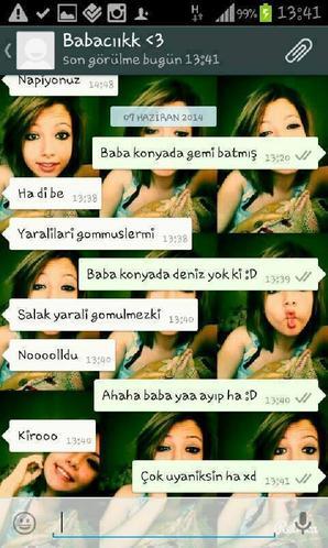 En komik Anne-Baba yazışmaları :D sizde böyle komik sohbetler yaşadınız mı :D?