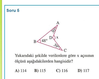 Şu soruyu çözer misiniz (Geometri) ?
