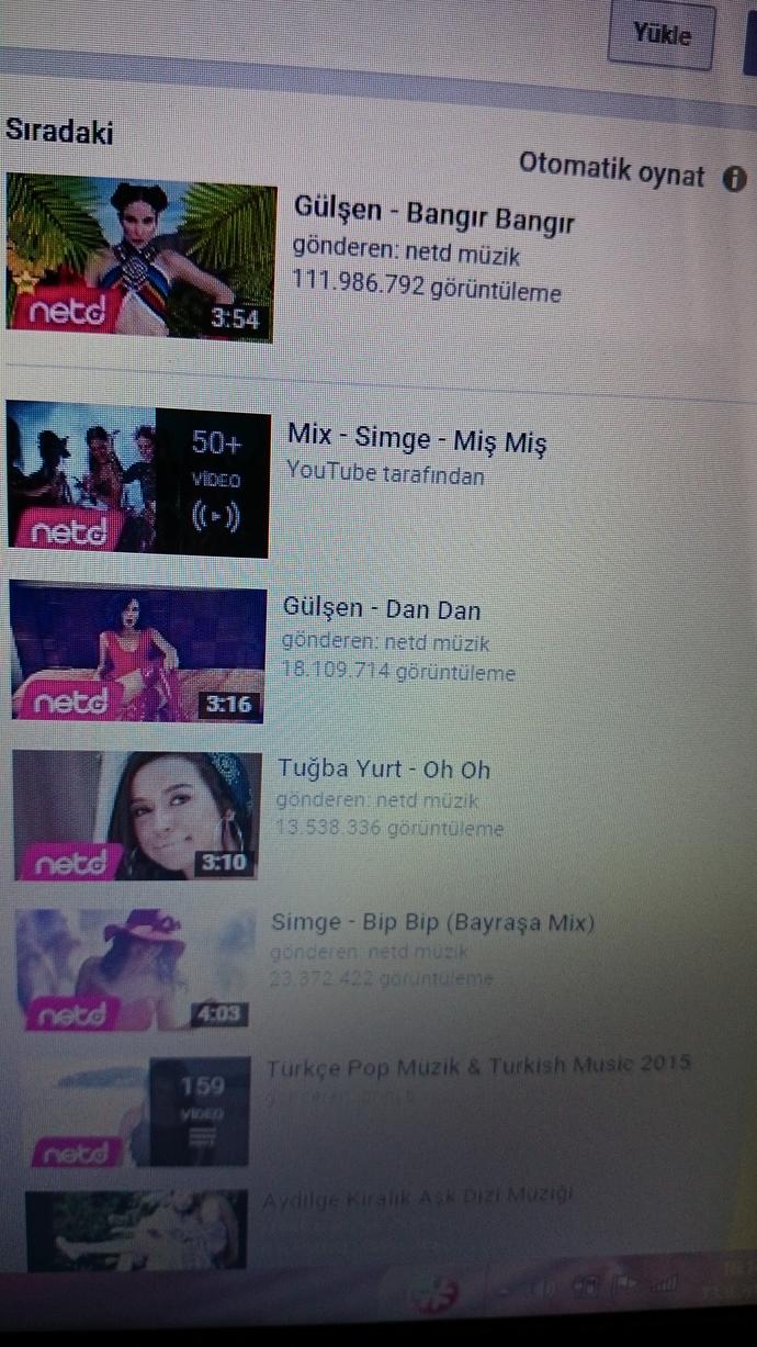 Bu şarkı isimleri niye böyle bir tanede değil :D??