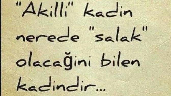 Aptal bir kadınla, akıllı bir kadın arasındaki en büyük fark nedir?