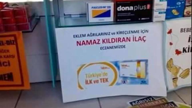 Namaz kıldıran ilaç mı?