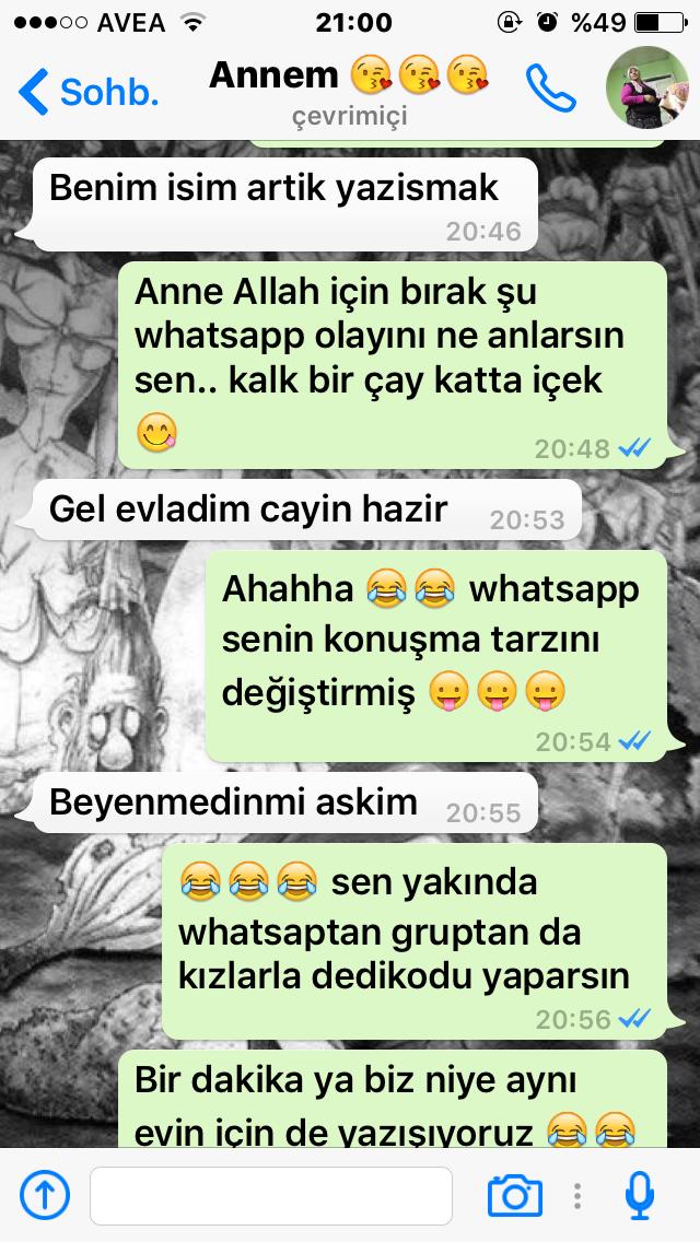 Anne babanız whatsapp kullanıyor mu 😂 ?