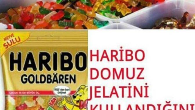 Hariboda domuz jelatini oldugunu biliyormuydunuz?