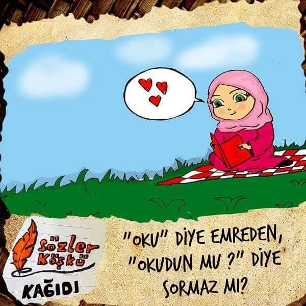 ''Oku'' diye emreden , ''Okudun mu'' diye sormaz mı?