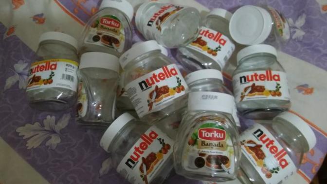Bu Nutella kavonozlarını nasıl değerlendirebilirim?