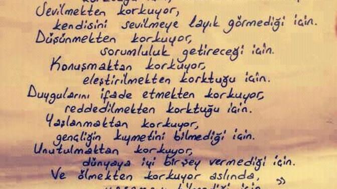 Hayatı kendinize zehir etmek yerine korkularınızın üzerinden gelmeyi deneseniz çok mu zor?