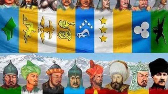 Bu resimdeki Turk devletlerinin ismini verebilecek olan varmi?