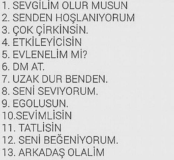 kız bu foto yu attı ne yazıyim ?