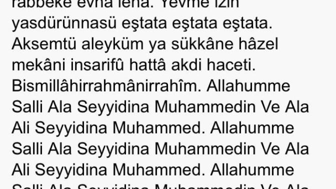 İnternetten sevdiğine kavuşma duası buldum, sizce büyü olabilir mi?