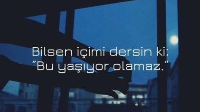Ölmek istiyorum artık herşey imkânsız ve anlamsız benimle aynı fikirde olan varmı?