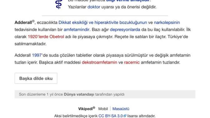 Concerta kullanan var mı? Hiperaktivitem yok hatta inanılmaz tembelim ve dikkat dağınıklığım var?