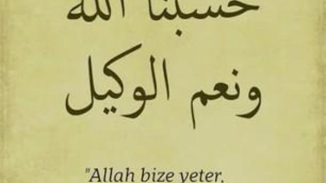 Allah (c. c) var gam yok diye biliyor muyuz?
