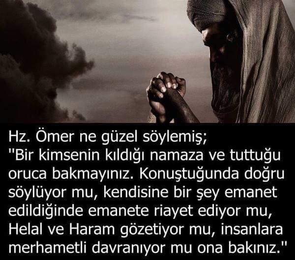 Dini konulardan anlayan vs varmı? Bu sözü gerçekten Hz Ömer mi söylemiş yoksa yalanmı?