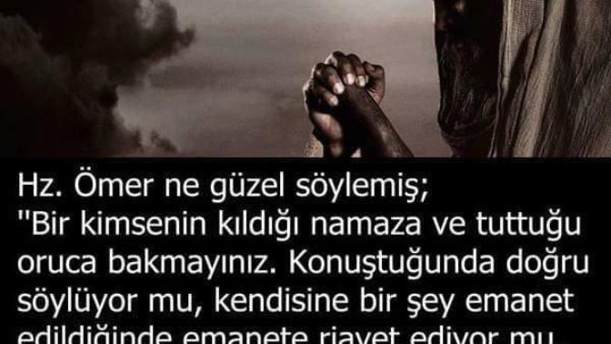 Dini konulardan anlayan vs varmı? Bu sözü gerçekten Hz Ömer mi söylemiş yoksa yalanmı?