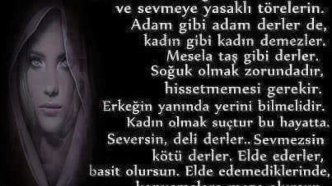 Tûrkiye de kadin olmak zor mudur?_? (Resimli) ?