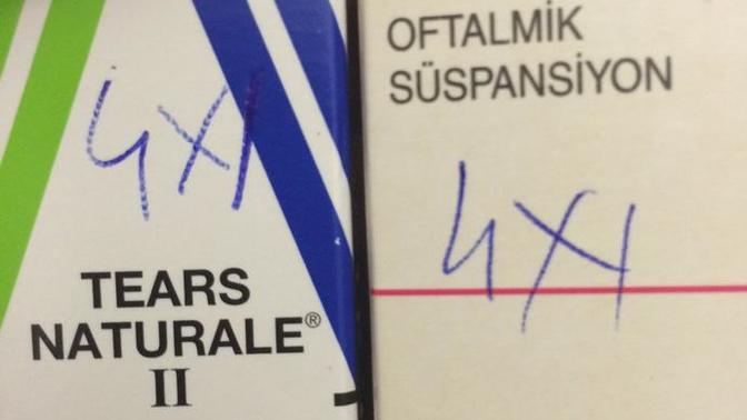 Arkadaşlar ilacın üstündeki 4x1 ne demek?