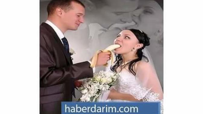 İlginç düğün fotoğrafları?