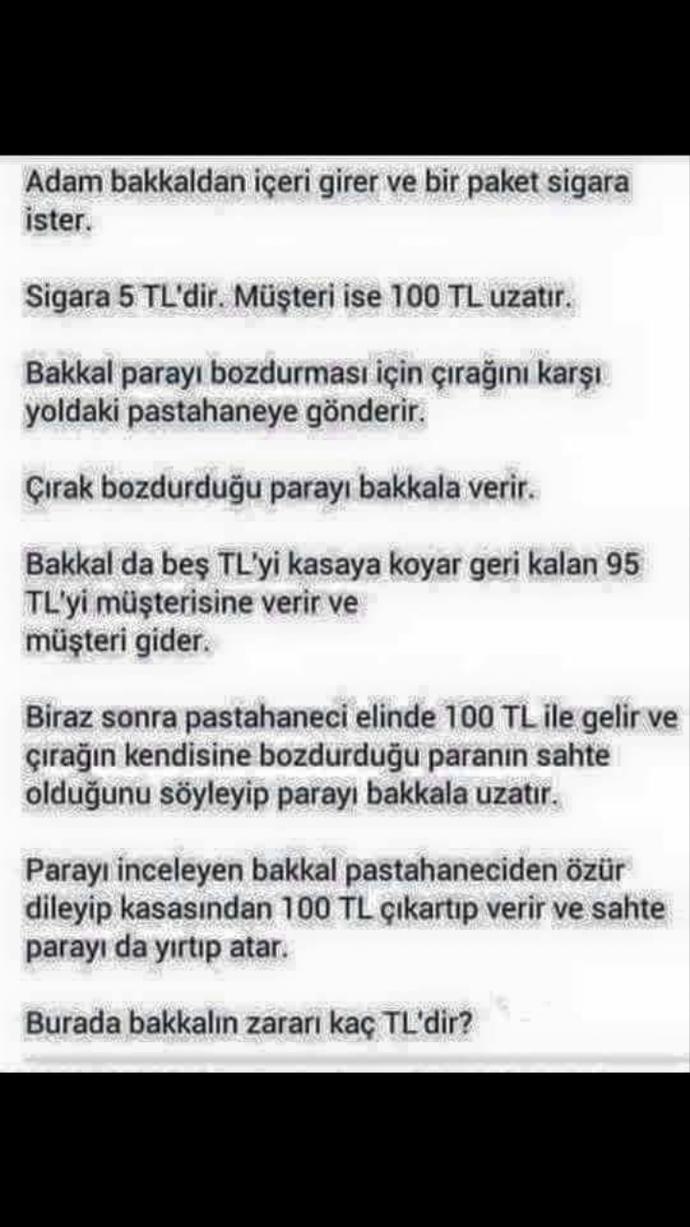 Beyin yakan bir soruuuu ???????????