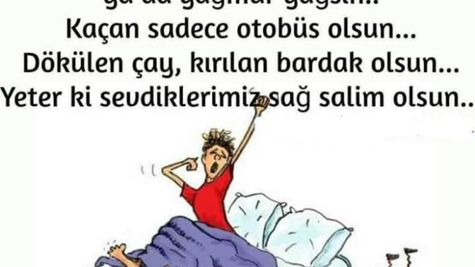 Günaydın... Hayırlı sabahlar... Nasip kadar güzel bir kelime var mi?