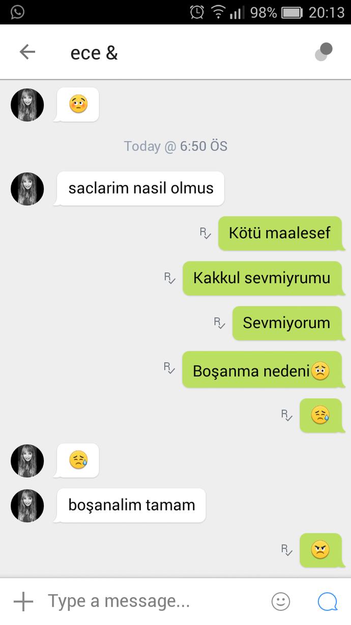 Sevgilim saçını kahkül kestiği için ayrıldım ?