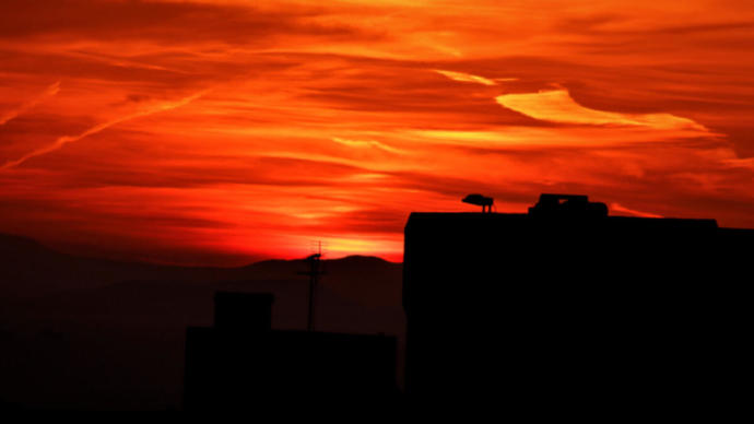 Gece Gökyüzü, Hava Neden Kırmızı Olur?