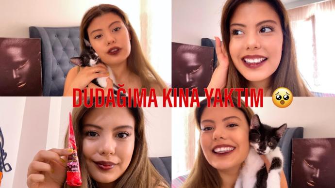 Dudağı Kına Yakmak, Sürmek! Kına ile Dudak Renklendirme? KizlarSoruyor