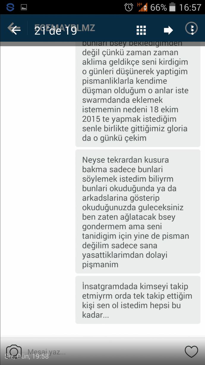 Pişman olup kirdigim bir bakima duygularıyla oynadigim kiza bu mesaji attim sizce affeder mi?