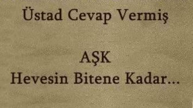 Sizce aşk ile sevda arasındaki fark nedir?