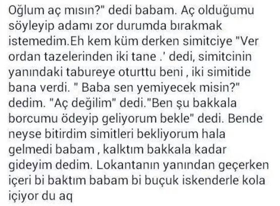 Biz küçükken çok fakirdik :( ?