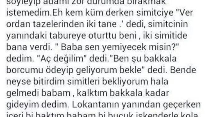 Biz küçükken çok fakirdik :( ?