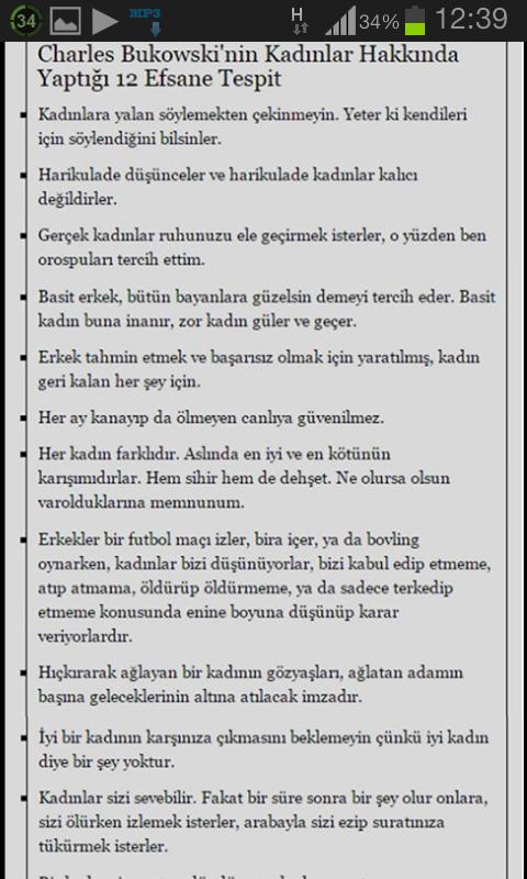 Kadınlar hakkında yapılan tespitler, ne düşünüyorsunuz?