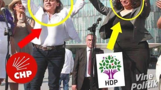 Gördüğümüz gibi hdp ve chp dost ve değiller mi? Chpye oy atıp hdpden nefret ediyor musun?
